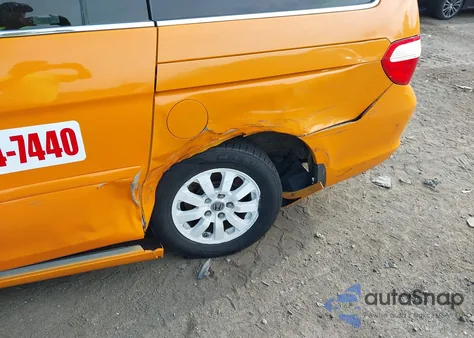 2007 Honda Odyssey Ex-L from USA, damaged, VIN 5FNRL38727B404009